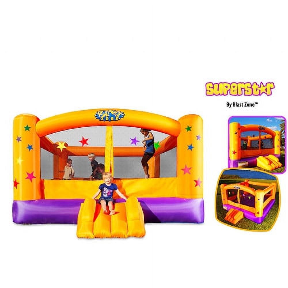 Blast Zone SuperStar Party Moonwalk Bounce House - image 1 of 4