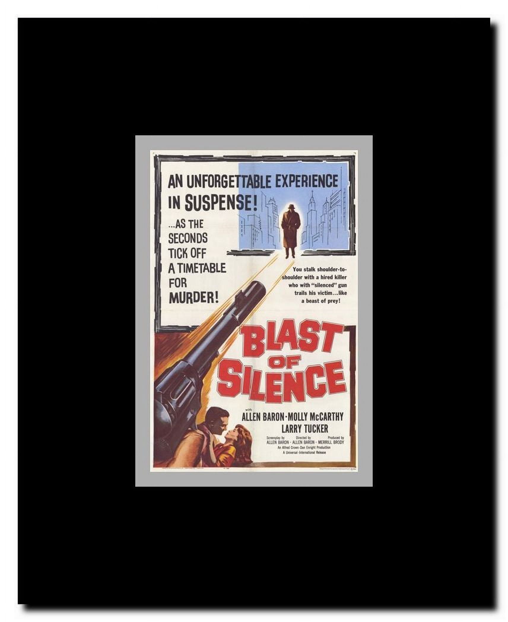 Blast of Silence Framed Movie Poster