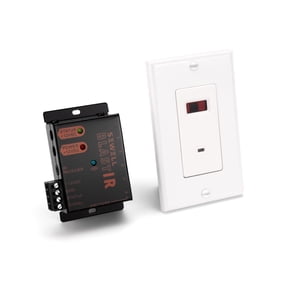 Sewell BlastIR In-Wall IR Extender Wall Plate Kit - Hidden AV Control System with Receiver Emitters