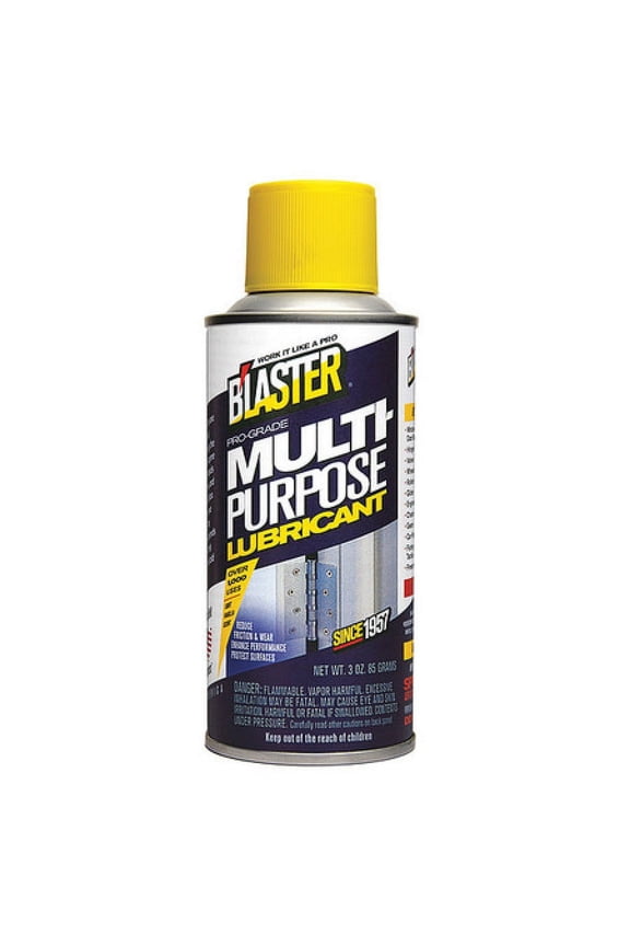 Multipurpose Lubricant, 3 oz, Aerosol Can, Petroleum Distillates, Colorless