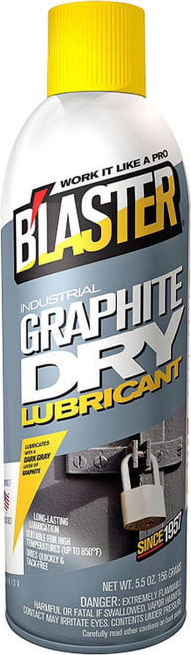Blaster 8-GS Industrial Graphite Dry Lubricant Spray 5.5 oz