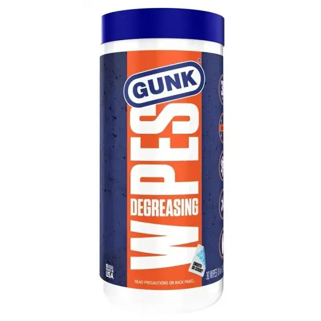 Blaster EDW30 Gunk Engine Degreasing Wipes Citrus 