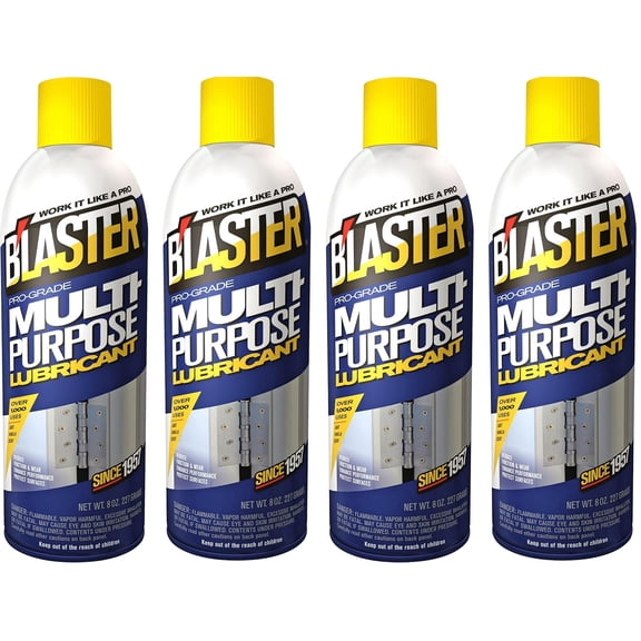 Blaster PB-50 8 oz Can of Pro-Grade Multi-Purpose Lube Lubricant - Quantity of 4