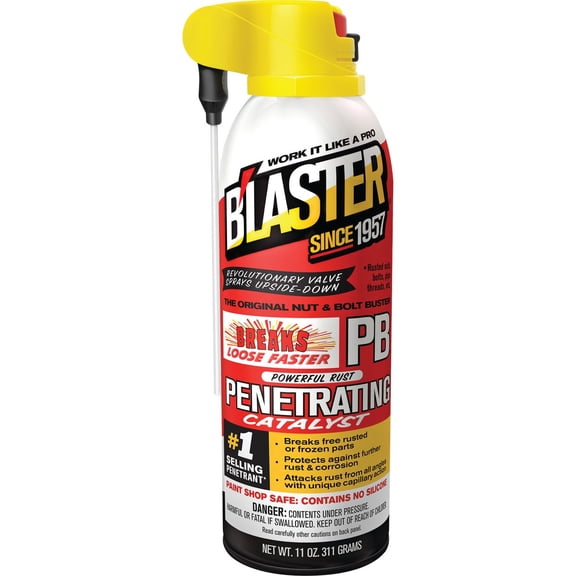 3-pack B'laster Penetrating Catalyst Lubricant - Universal, Liquid - 3 Pack, 11 oz Residential Use, Standard Application