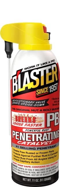 12-pack Blaster Penetrating Lubricant ProStraw - Corrosion Protection Penetrant - 12 Pack, 11 Oz &mdash; Residential Use, Standard Application