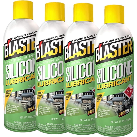 Blaster Silicone Lubricant 11 oz. Can Pack of 4
