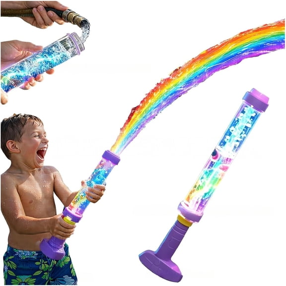 Blasters LED Rainbow Water Guns Toy For Outdoor Play Beach And Backyard Activities Light Up Water Sprayer Toy