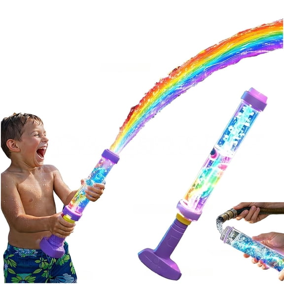 Blasters LED Rainbow Water Guns Toy For Outdoor Play Beach And Backyard Activities Light Up Water Sprayer Toy