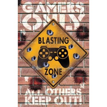 Video Game Rules Poster Print (22 x 34) - Walmart.com