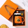 thumbnail image 1 of Blateno 14oz Halloween Ghost Mug Set Large Tea Mug Ceramic Mug Gift Box Suitable For Men And Women Holiday Gifts, 1 of 6