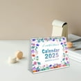 Blateno 2025 Desk Calendar Standing Flip Desktop Calendar, Thick Paper, Strong Binding, Stand