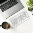thumbnail image 1 of Blateno Keyboard and Mouse Wireless Combo 2.4GHz, Compact Cordless Computer Keyboard and Mouse Set, Silent Wireless Keyboard and Mouse, Lag-Free for Computer, Laptop, PC, Windows, Chrome OS, 1 of 9