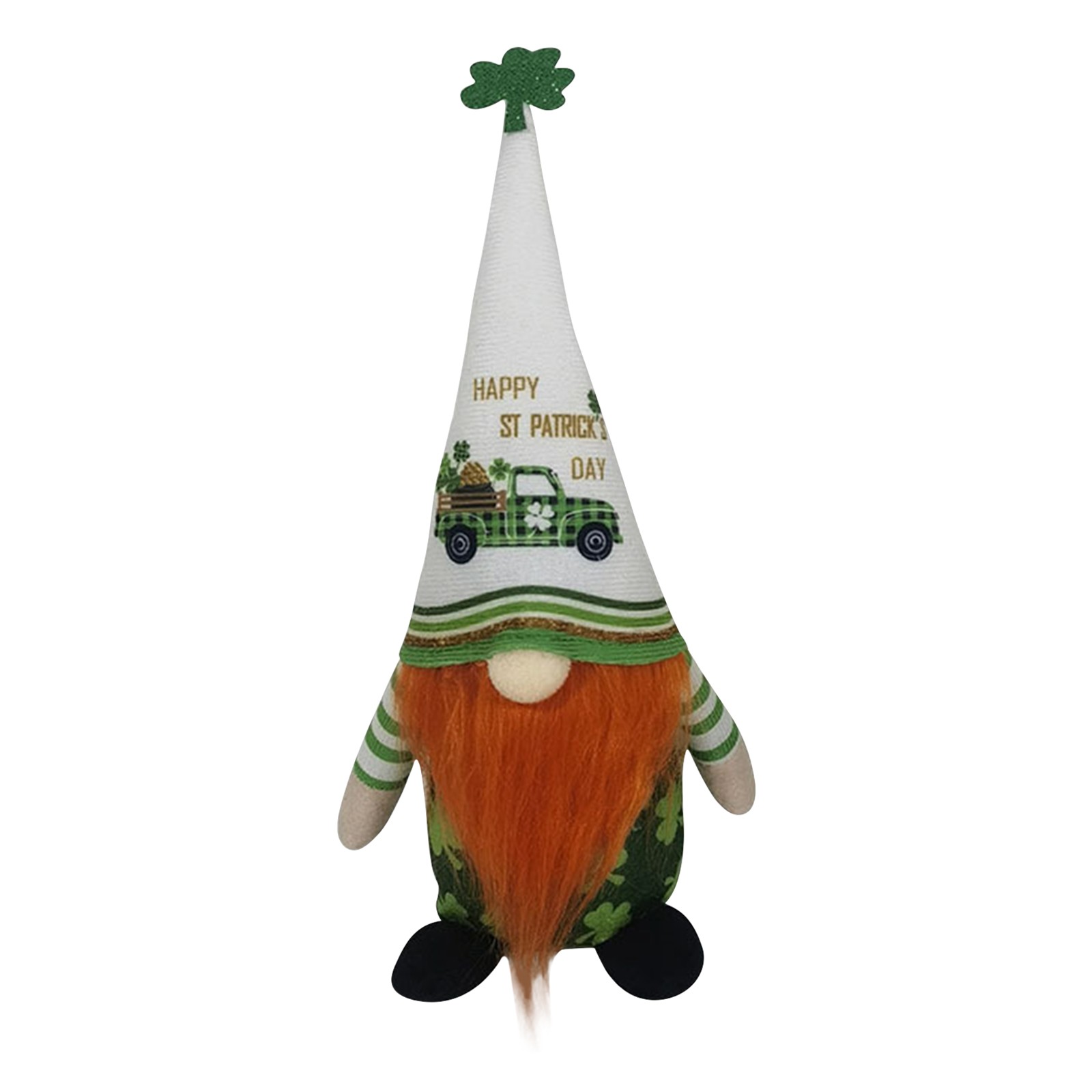 Blateno St.patrick's Day Gnome Plush Elf Decorations, Handmade Green 