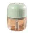 thumbnail image 1 of Blateno USB Rechargeable Mini Wireless Garlic Chopper, Stainless Steel Blades Portable Electric Food Mincer, Splash-Proof Small Food Processor for Garlic Chili Spices Baby Food Travel Camping, 1 of 7