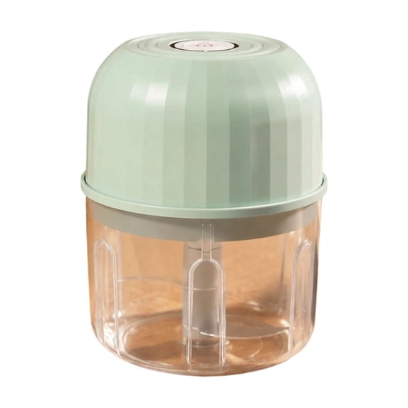 Blateno USB Rechargeable Mini Wireless Garlic Chopper, Stainless Steel Blades Portable Electric Food Mincer, Splash-Proof Small Food Processor for Garlic Chili Spices Baby Food Travel Camping