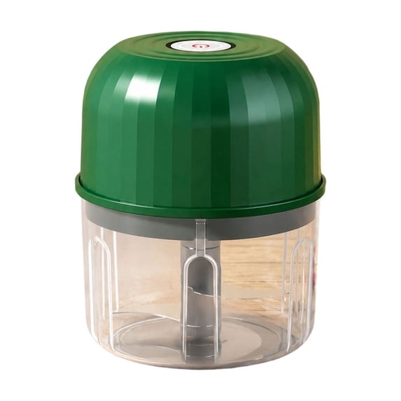 Blateno USB Rechargeable Mini Wireless Garlic Chopper, Stainless Steel Blades Portable Electric Food Mincer, Splash-Proof Small Food Processor for Garlic Chili Spices Baby Food Travel Camping