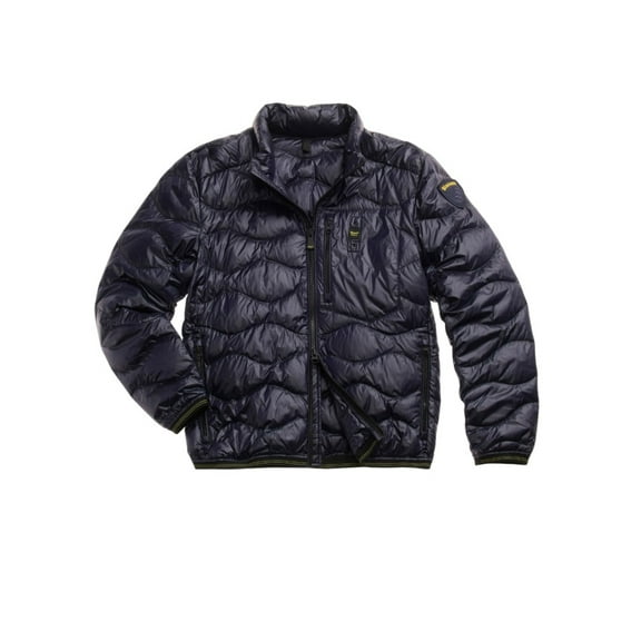 Blauer Feather-Padded Blue Down Jacket (Men's)