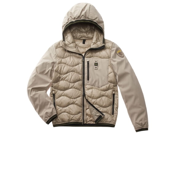 Blauer Beige Down Jacket With Hood (Men's)