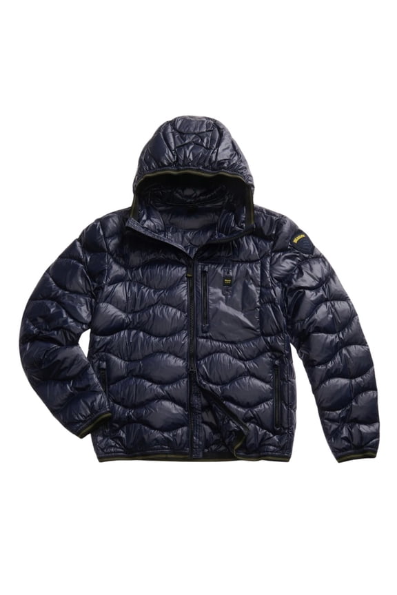 Blauer Wave — Hooded Down Jacket (Men's)