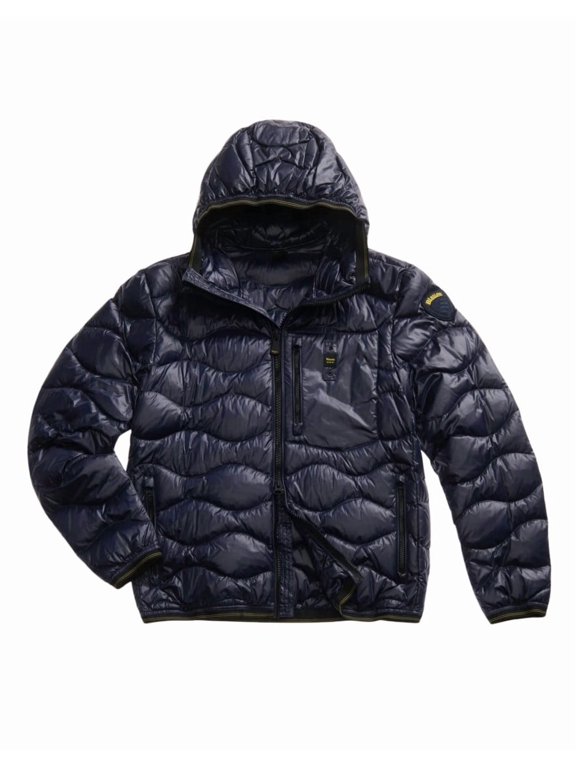 Blauer Wave — Hooded Down Jacket (Men's)