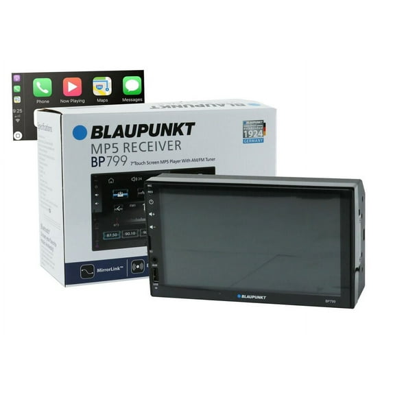 Blaupunkt BP799 7" Touchscreen MP5 Receiver w/Apple CarPlay AM/FM Tuner
