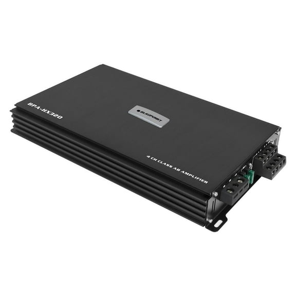 Blaupunkt BPA-HX320 4-Channel 80 Watts @ 4-Ohm Class-AB Car Audio Amplifier