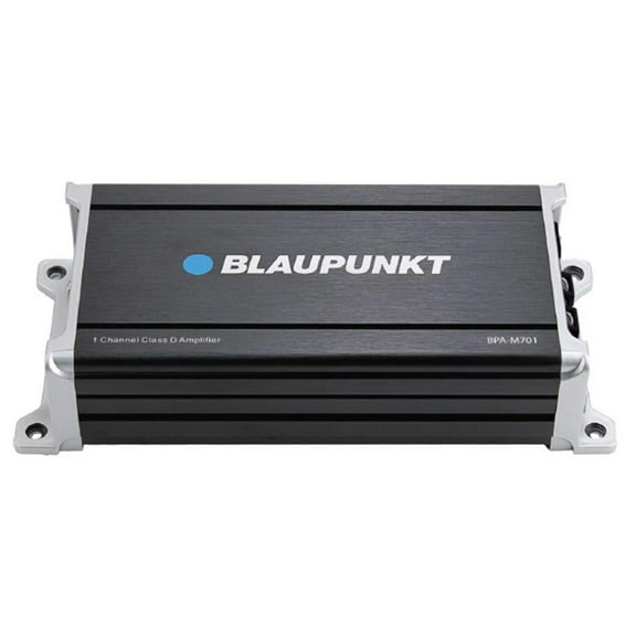 Blaupunkt BPA-M701 2000W Monoblock Car Amplifier - Low Pass Crossover, Variable Gain, 2-4 Ohm