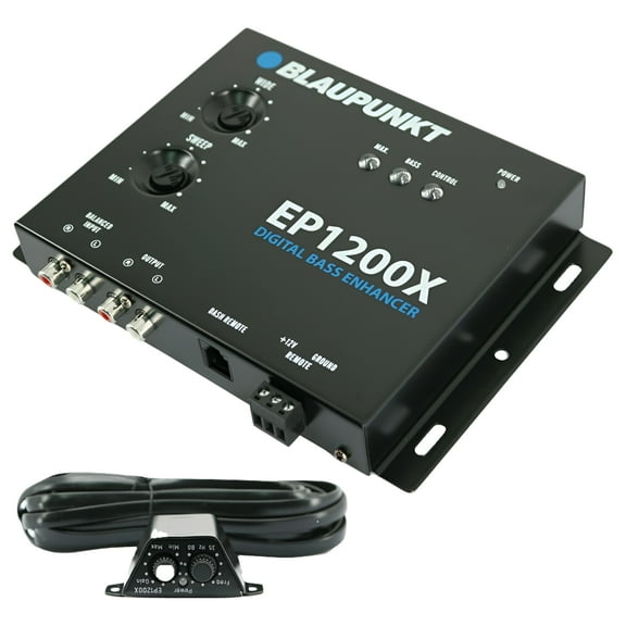 Blaupunkt EP1200X Digital Bass Enhancer Vehicle Audio Amplifier, 2.18 oz