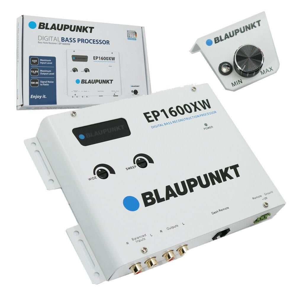 Blaupunkt EP1600XW Car Audio Digital Bass Reconstruction Epicenter Processor White with Remote