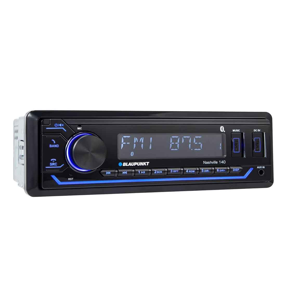 Blaupunkt NASHVILLE 140 SingleDIN Digital Media Player with USB