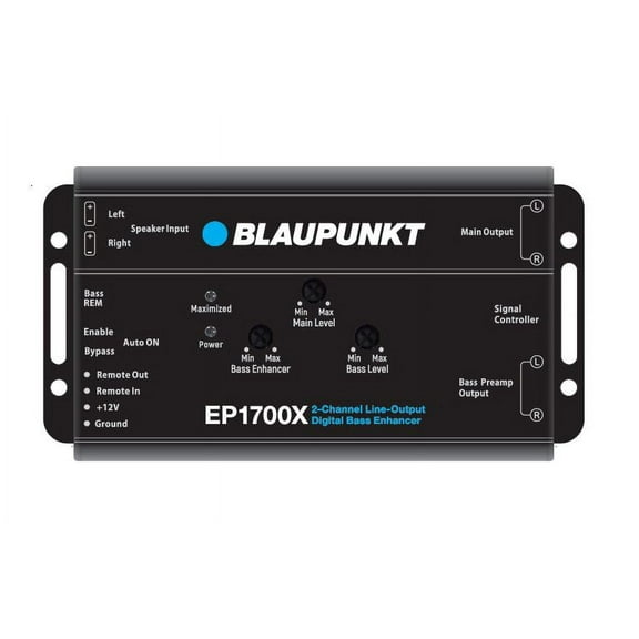 Blaupunkt New Car EP1700X Audio Digital Bass Engancer Bass Note Restorer