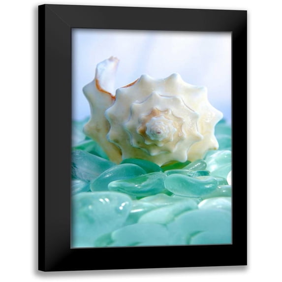 Blaustein, Alan 11x14 Black Modern Framed Museum Art Print Titled - Crystal Harbor - 24