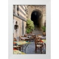 thumbnail image 1 of Blaustein, Alan 11x14 White Modern Wood Framed Museum Art Print Titled - Caffe Amalfi, 1 of 4