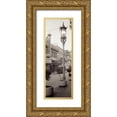 thumbnail image 1 of Blaustein, Alan 11x24 Gold Ornate Wood Framed with Double Matting Museum Art Print Titled - China Town Pano - 1, 1 of 4