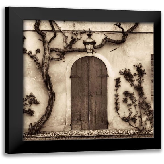 Blaustein, Alan 12x12 Black Modern Framed Museum Art Print Titled - Bassano del Grappa-Vincenzo