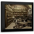 thumbnail image 1 of Blaustein, Alan 12x12 Black Modern Framed Museum Art Print Titled - Tuscany Caffe - 7, 1 of 5