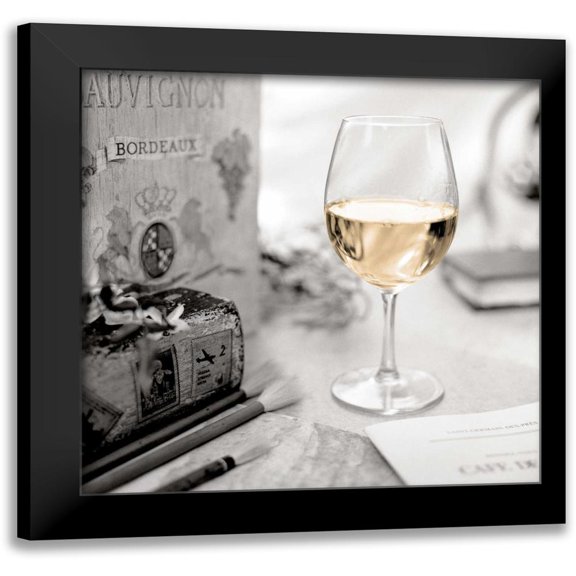 Blaustein, Alan 12x12 Black Modern Framed Museum Art Print Titled - Vin Blanc