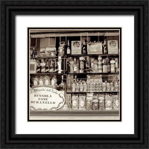 Blaustein, Alan 12x12 Black Ornate Wood Framed with Double Matting Museum Art Print Titled - Brussola Esse Buranello