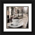 thumbnail image 1 of Blaustein, Alan 12x12 Black Ornate Wood Framed with Double Matting Museum Art Print Titled - Cafe in Venezia #1, 1 of 4