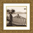 thumbnail image 1 of Blaustein, Alan 12x12 Gold Ornate Wood Framed with Double Matting Museum Art Print Titled - Cernobbio Vista, 1 of 4