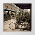 thumbnail image 1 of Blaustein, Alan 12x12 White Modern Wood Framed Museum Art Print Titled - Firenze Bicycle, 1 of 4