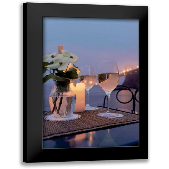 Blaustein, Alan 13x18 Black Modern Framed Museum Art Print Titled - Dream Cafe Golden Gate Bridge - 8