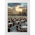 thumbnail image 1 of Blaustein, Alan 13x18 White Modern Wood Framed Museum Art Print Titled - Piazza San Marco Sunrise #8, 1 of 4
