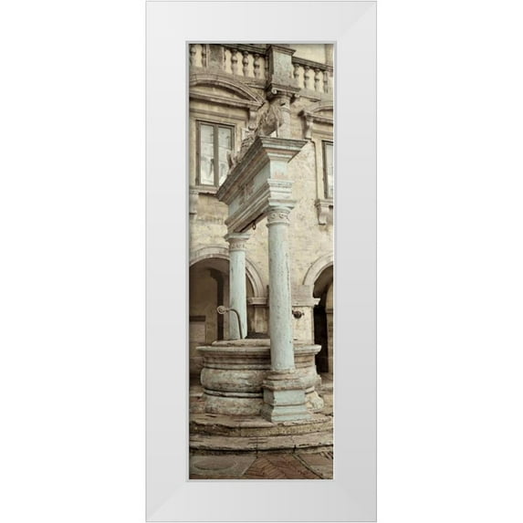 Blaustein, Alan 13x32 White Modern Wood Framed Museum Art Print Titled - Tuscany - 18