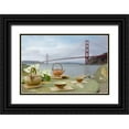thumbnail image 1 of Blaustein, Alan 14x11 Black Ornate Wood Framed with Double Matting Museum Art Print Titled - Dream Cafe Golden Gate Bridge - 66, 1 of 4