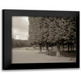 thumbnail image 1 of Blaustein, Alan 14x12 Black Modern Framed Museum Art Print Titled - Banc de Jardin - 53, 1 of 5