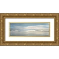 thumbnail image 1 of Blaustein, Alan 14x7 Gold Ornate Wood Framed with Double Matting Museum Art Print Titled - Morning Vista across the Bay, 1 of 4