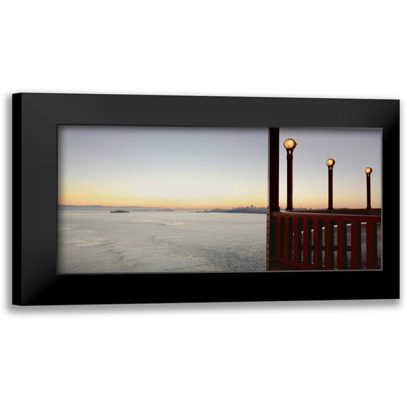 Blaustein, Alan 14x9 Black Modern Framed Museum Art Print Titled - Golden Gate Bridge - 39