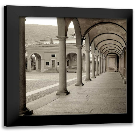 Blaustein, Alan 15x15 Black Modern Framed Museum Art Print Titled - Piedmont - 4