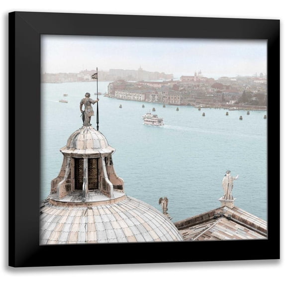Blaustein, Alan 15x15 Black Modern Framed Museum Art Print Titled - San Giorgio Maggiore Duomo